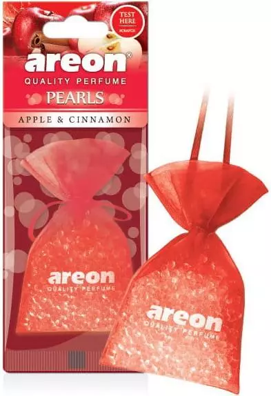 AREON PEARLS APPLE & CINNAMON ZAPACH SAMOCHODOWY ZAWIESZKA