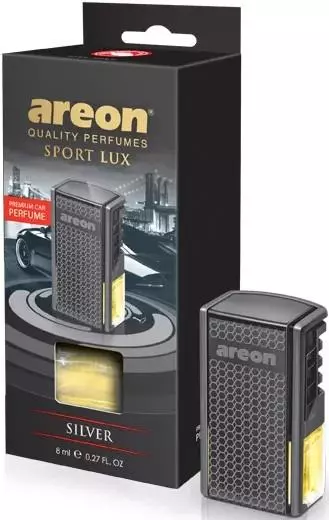 AREON SPORT LUX CAR SILVER PERFUMY SAMOCHODOWE 8ML