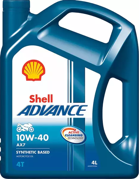 SHELL ADVANCE 4T AX7 OLEJ SILNIKOWY 10W40 4L