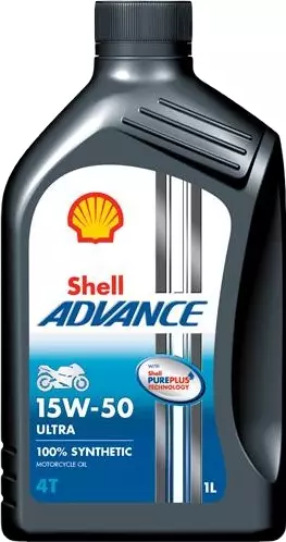 SHELL ADVANCE 4T ULTRA 15W-50 API SM JASO: MA2 1L