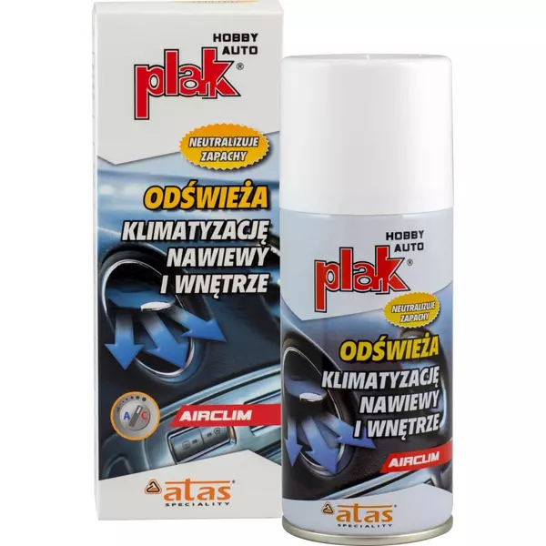 PLAK ODŚWIEŻACZ DO KLIMATYZACJI MIĘTA 150ML