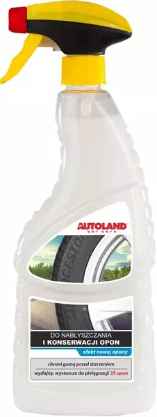 AUTOLAND PŁYN DO NABŁYSZCZANIA I KONSERWACJI OPON 750ML