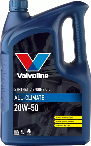 VALVOLINE ALL CLIMATE OLEJ SILNIKOWY 20W50 5L