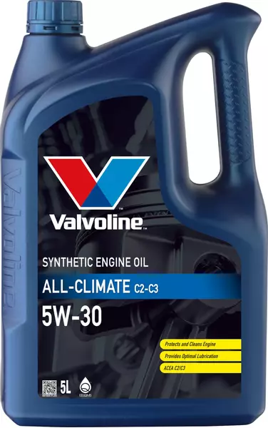 VALVOLINE ALL CLIMATE C2/C3 OLEJ SILNIKOWY 5W30 5L