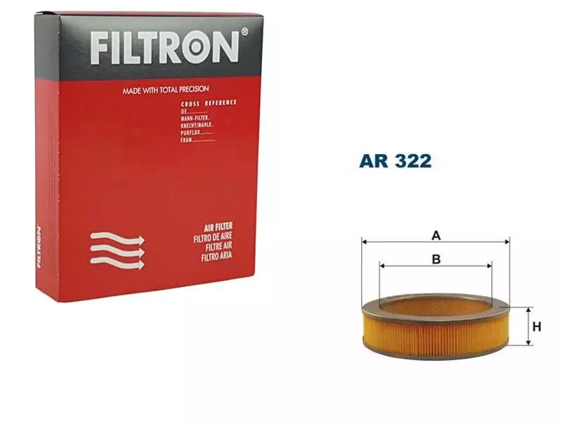 FILTRON FILTR POWIETRZA  AR 322