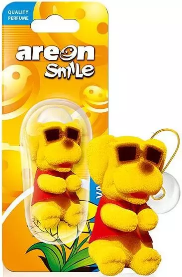 AREON SMILE TOY MASKOTKA VANILLA ZAPACH SAMOCHODOWY ZAWIESZKA