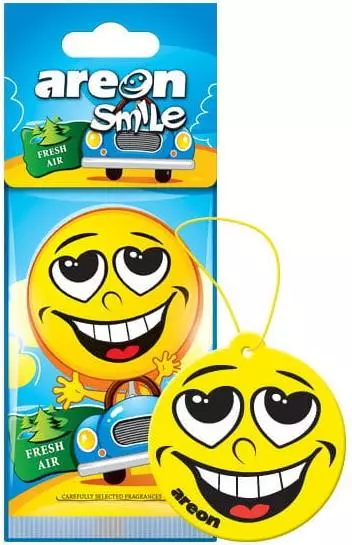 AREON DRY SMILE FRESH AIR ZAPACH SAMOCHODOWY ZAWIESZKA