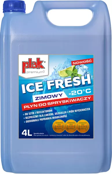 PLAK PREMIUM ICE FRESH ZIMOWY PŁYN DO SPRYSKIWACZY -20C 4L