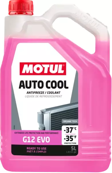 MOTUL AUTO COOL G12 EVO PŁYN CHŁODNICZY 5L