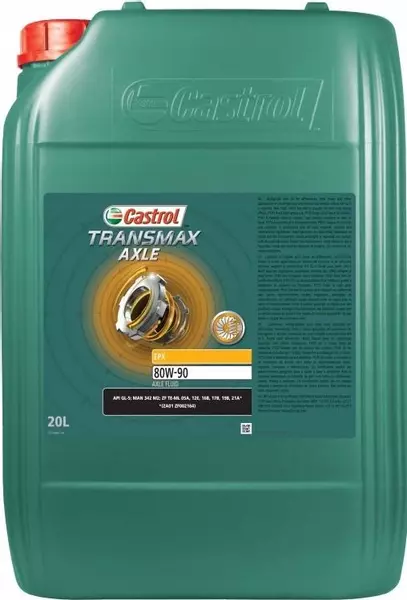 CASTROL TRANSMAX AXLE EPX GL-5 OLEJ PRZEKŁADNIOWY 80W90 20L