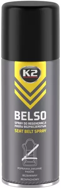 K2 BELSO SPRAY DO REGENERACJI PASÓW BEZPIECZEŃSTWA 400ML