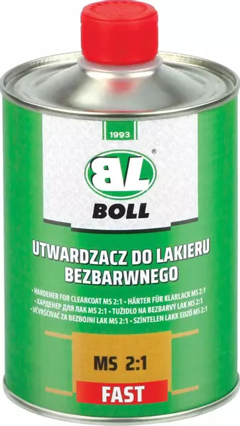 BOLL UTWARDZACZ DO LAKIERU BEZBARWNEGO MS 2:1 500ML