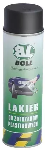 BOLL LAKIER DO ZDERZAKÓW CZARNY 500ML