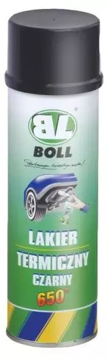 BOLL LAKIER TERMICZNY CZARNY 650C SPRAY 400ML