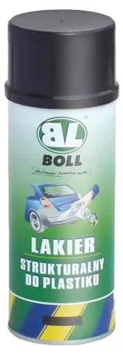 BOLL LAKIER STRUKTURALNY DO PLASTIKU CZARNY 400ML