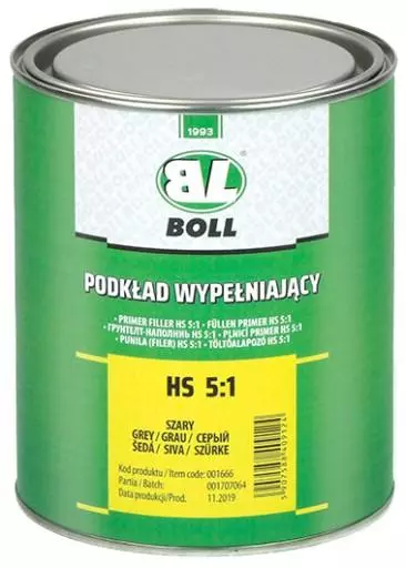 BOLL PODKŁAD WYPEŁNIAJĄCY HS 5:1 SZARY 800ML