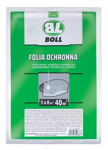 BOLL FOLIA OCHRONNA MALARSKA 5M X 8M 40M2