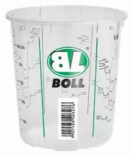 BOLL KUBEK POJEMNIK PLASTIKOWY Z PODZIAŁKĄ 650ML