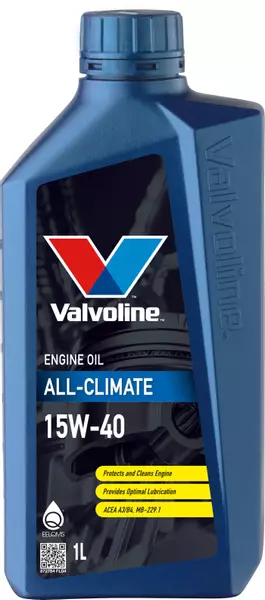 VALVOLINE ALL CLIMATE 15W40 SL/CF A3/B3 1L