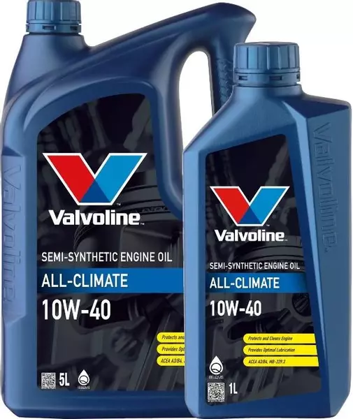 VALVOLINE ALL CLIMATE 10W40 A3/B4 SM/SN SL/CF 6L