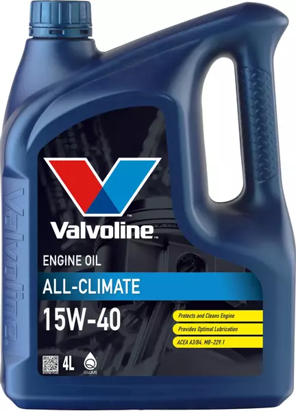 VALVOLINE ALL CLIMATE 15W40 SL/CF A3/B3 4L