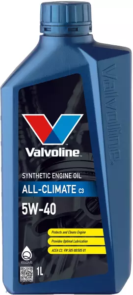 VALVOLINE ALLCLIMATE DIESEL C3 5W40 VW 505.01 1L