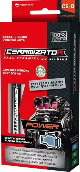 CERAMIZATOR CS-B POWER DODATEK DO SILNIKÓW WYCZYNOWYCH BENZYNOWYCH