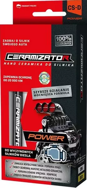 CERAMIZATOR CS-D POWER DODATEK DO SILNIKÓW WYCZYNOWYCH DIESLA