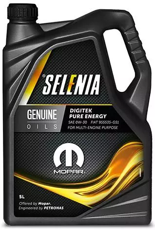 SELENIA DIGITEK PURE ENERGY OLEJ SILNIKOWY 0W30 5L