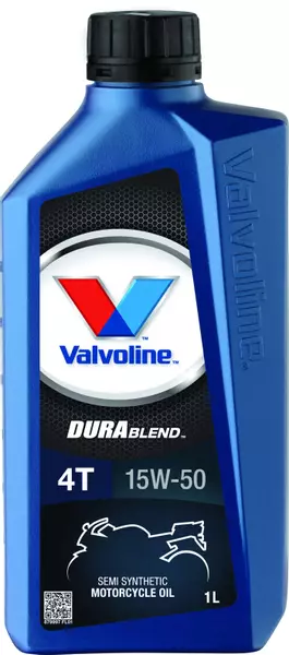 VALVOLINE DURABLEND 4T 15W50 MOTORCYCLE OIL 1L