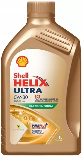 SHELL HELIX ULTRA ECT C3 LL04 OLEJ SILNIKOWY 0W30 1L