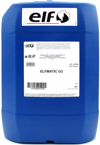 ELF ELFMATIC G3 DO PRZEKŁADNI AUTOMATYCZNEJ 20L