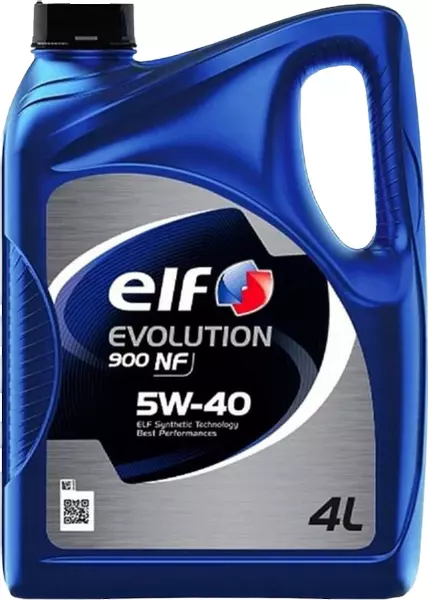 ELF EVOLUTION 900 NF 5W40 SL/CF A3/B4 4L