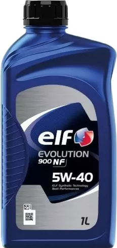 ELF EVOLUTION 900 NF 5W40 SL/CF A3/B4 1L