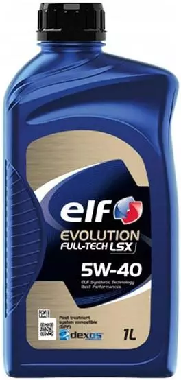 ELF EVOLUTION FULL-TECH LSX OLEJ SILNIKOWY 5W40 1L