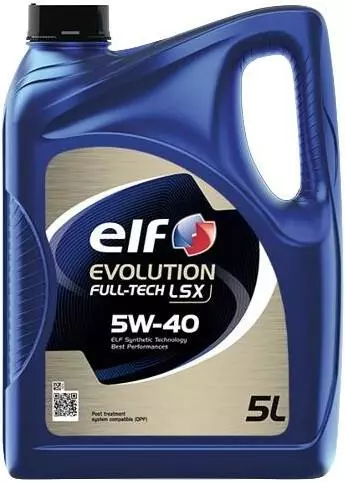 ELF EVOLUTION FULL-TECH LSX OLEJ SILNIKOWY 5W40 5L