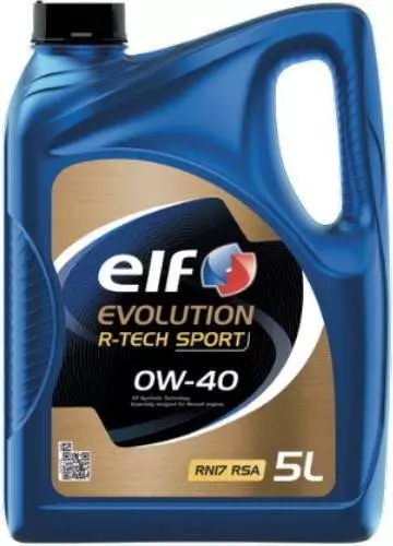 ELF EVOLUTION R-TECH SPORT OLEJ SILNIKOWY 0W40 5L