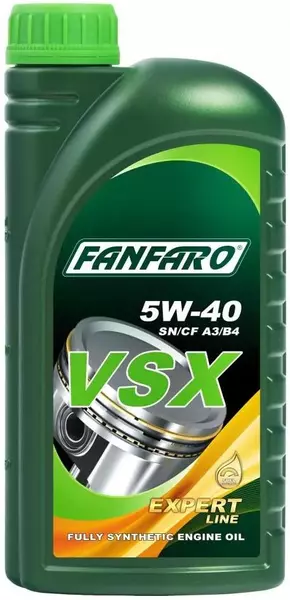 FANFARO EXPERT VSX OLEJ SILNIKOWY 5W40 1L