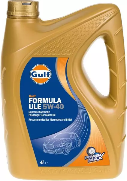 GULF FORMULA ULE 5W40 C3 MB229.51 BMW LL-04 4L