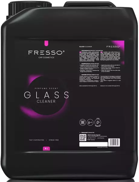 FRESSO GLASS CLEANER PŁYN DO MYCIA SZYB 5L