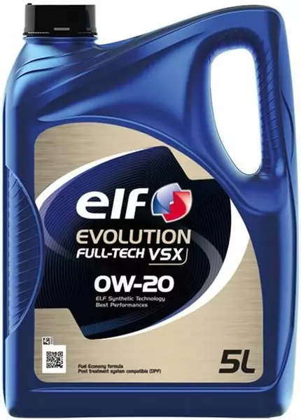 ELF EVOLUTION FULL-TECH VSX OLEJ SILNIKOWY 0W20 5L