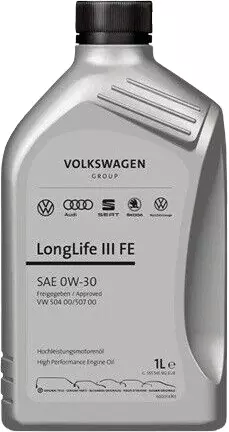 OE VAG LONGLIFE III FE 0W30 VW 504.00/507.00 1L