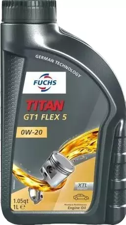 FUCHS TITAN GT1 FLEX 5 OLEJ SILNIKOWY 0W20 1L