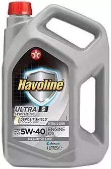 TEXACO HAVOLINE ULTRA S 5W40 505.01 SN/CF C3 4L