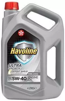 TEXACO HAVOLINE ULTRA 5W40 SN/CF A3/B3 A3/B4 4L