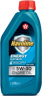 TEXACO HAVOLINE ENERGY 5W30 SL/CF FORD RENAULT 1L