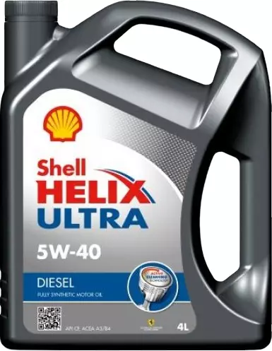 OLEJ SHELL HELIX ULTRA DIESEL OLEJ SILNIKOWY 5W40 4L