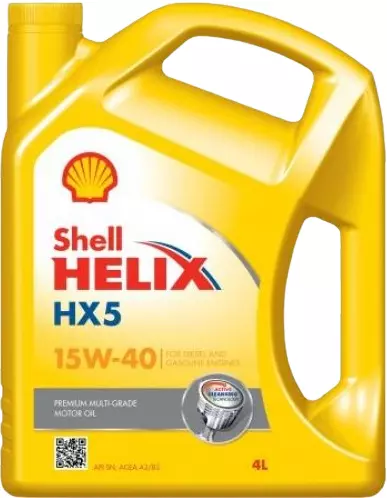 SHELL HELIX HX5 OLEJ SILNIKOWY 15W40 4L