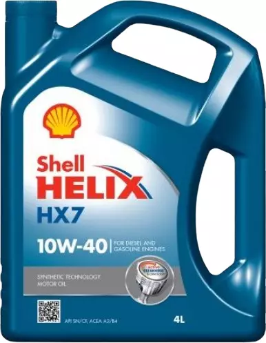 SHELL HELIX HX7 OLEJ SILNIKOWY 10W40 4L