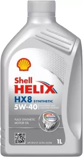 SHELL HELIX HX8 OLEJ SILNIKOWY 5W40 1L